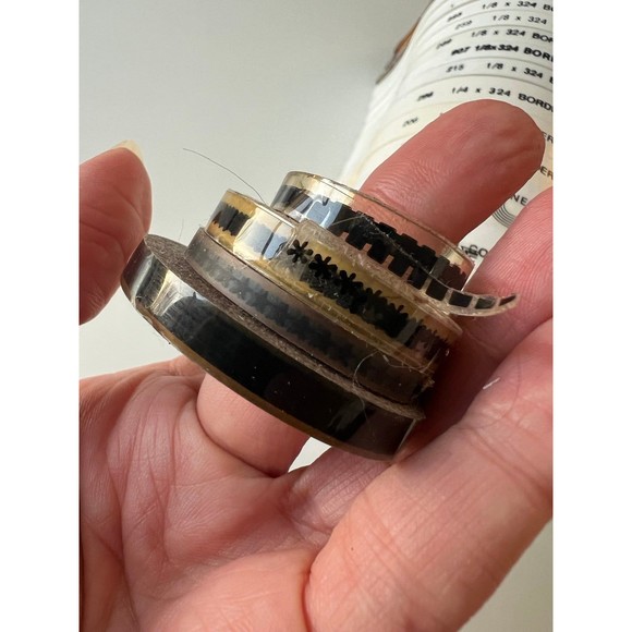 46 Letraline Letraset Architectural Graphic Art Tape +Cases Bundle/Lot MSRP$350+ - Picture 8 of 8